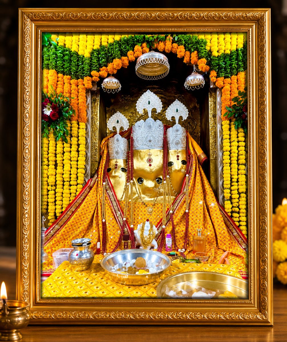 माँ बगलामुखी की कृपामयी दिव्य तस्वीर